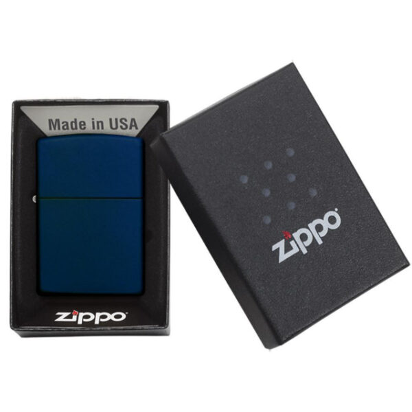 Zippo - #239 Navy Blue Matte - Afbeelding 3