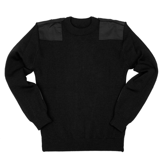 Woolmate - Commando Trui Fijngebreid 100% Wol