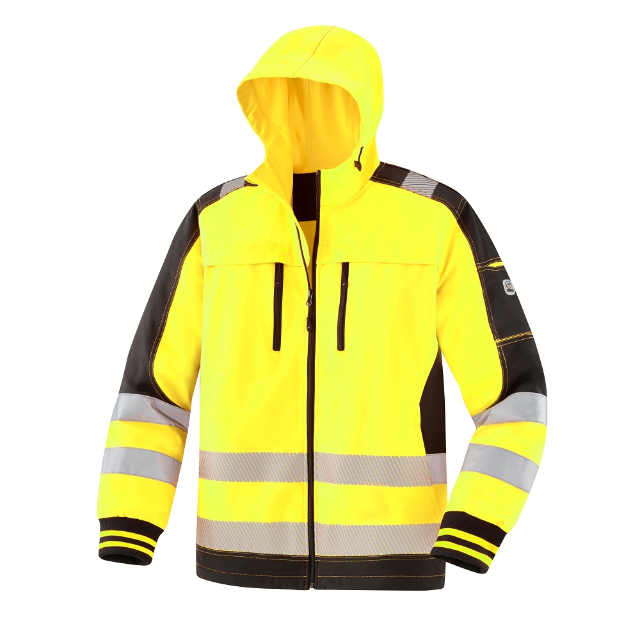 Terrax Work - Softshell Jack Reflecterend (Maat XL)