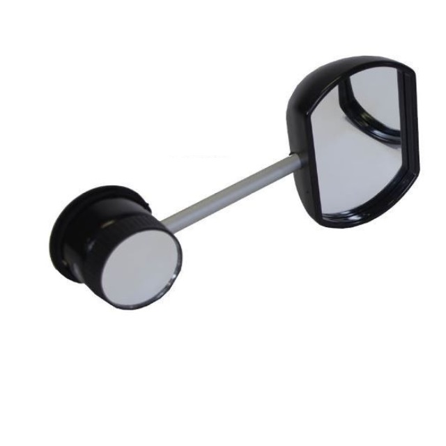 Defa - Caravanspiegel De Luxe Bol Glas