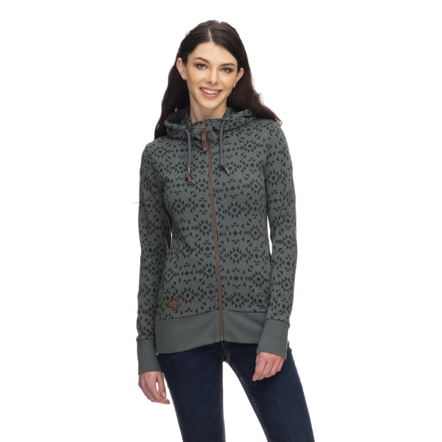 Ragwear - Cinda Zip Sweatshirt Dames (Maat S,M)