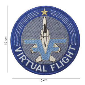 Embleem Stof Virtual Flight