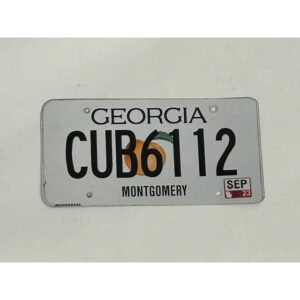 USA Kentekenplaat - Georgia Peach Flat (Montgomery)