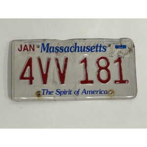 USA Kentekenplaat - Massachusetts Spirit (B-keus)