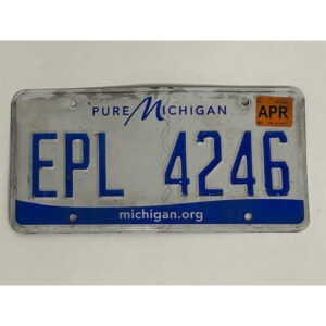 USA Kentekenplaat - Michigan Pure