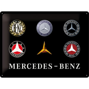 NA - Metalen Bord Relief Mercedes Evolution