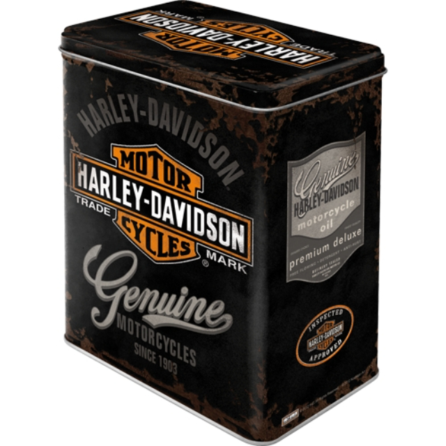 NA - Voorraadblik Hoog Harley Davidson Genuine 3D - Afbeelding 2