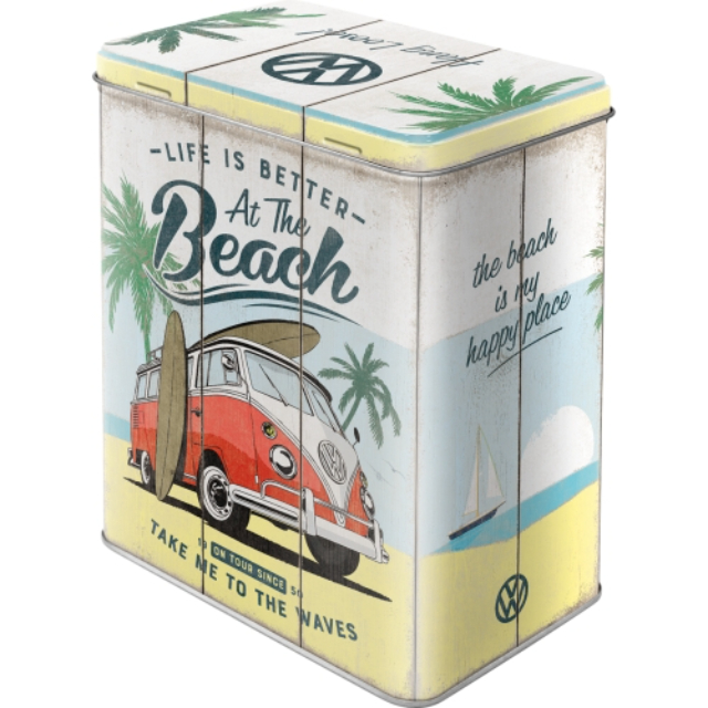 NA - Voorraadblik Hoog VW Bulli Beach - Afbeelding 2