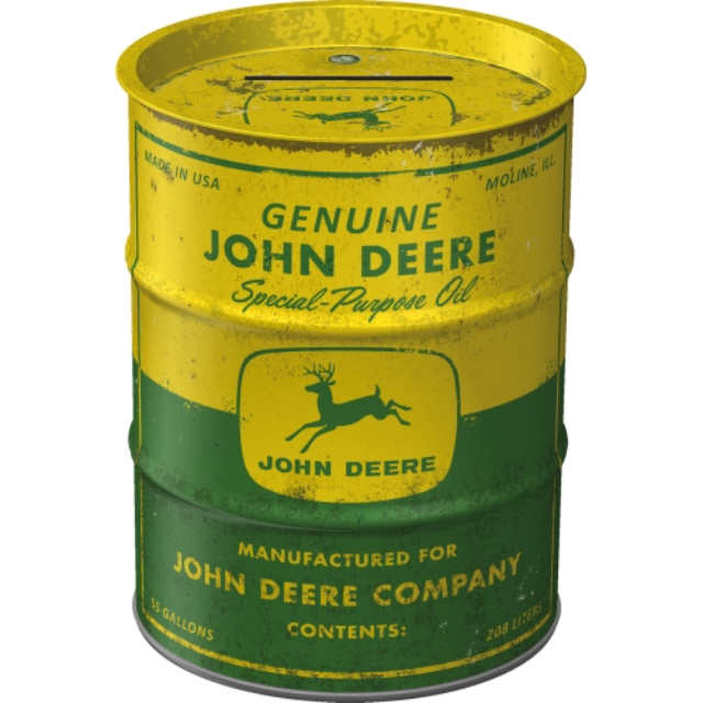 NA - Spaarpot Oil Barrel John Deere Special