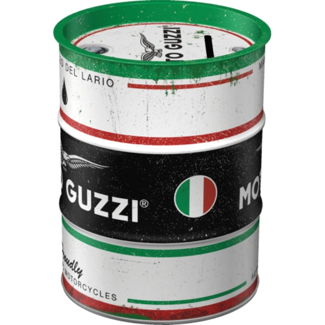 NA - Spaarpot Oil Barrel Moto Guzzi - Afbeelding 2