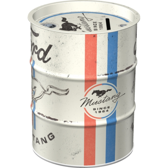 NA - Spaarpot Oil Barrel Ford Mustang - Afbeelding 2