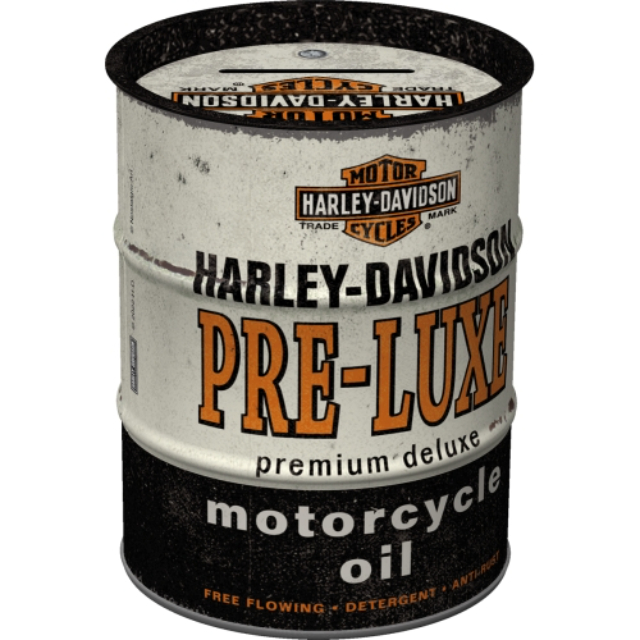 NA - Spaarpot Oil Barrel Harley Davidson Pre Luxe - Afbeelding 3
