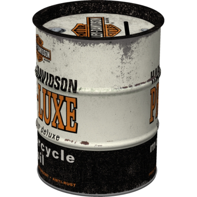 NA - Spaarpot Oil Barrel Harley Davidson Pre Luxe - Afbeelding 2