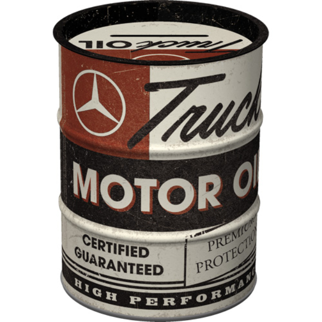 NA - Spaarpot Oil Barrel Mercedes Truck Oil - Afbeelding 3