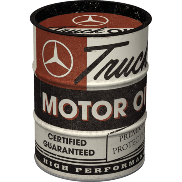 NA - Spaarpot Oil Barrel Mercedes Truck Oil