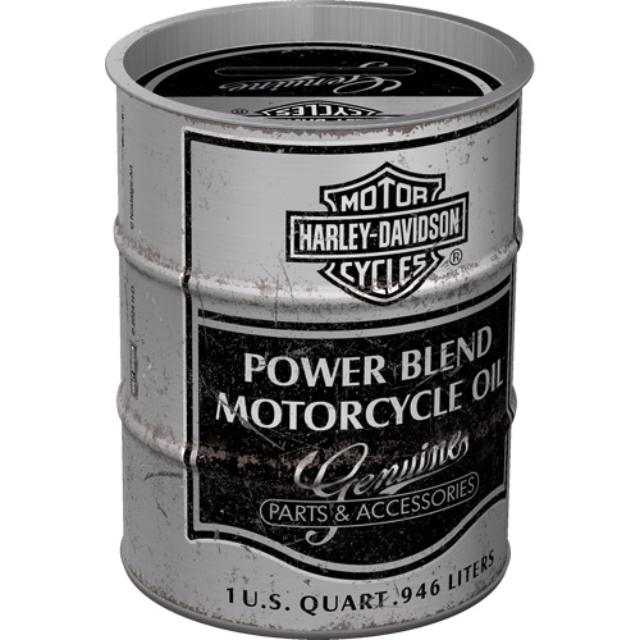NA - Spaarpot Oil Barrel Harley Davidson Power - Afbeelding 3