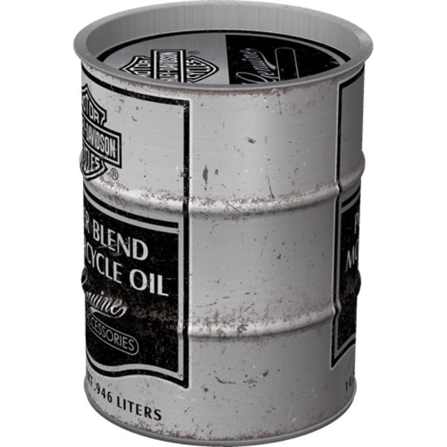 NA - Spaarpot Oil Barrel Harley Davidson Power - Afbeelding 2