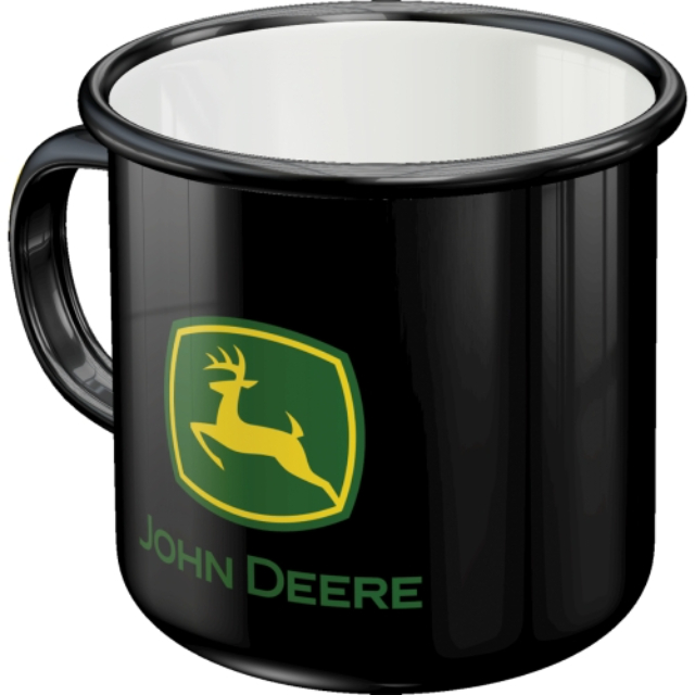 NA - Mok Emaille John Deere Logo (Uitverkocht)