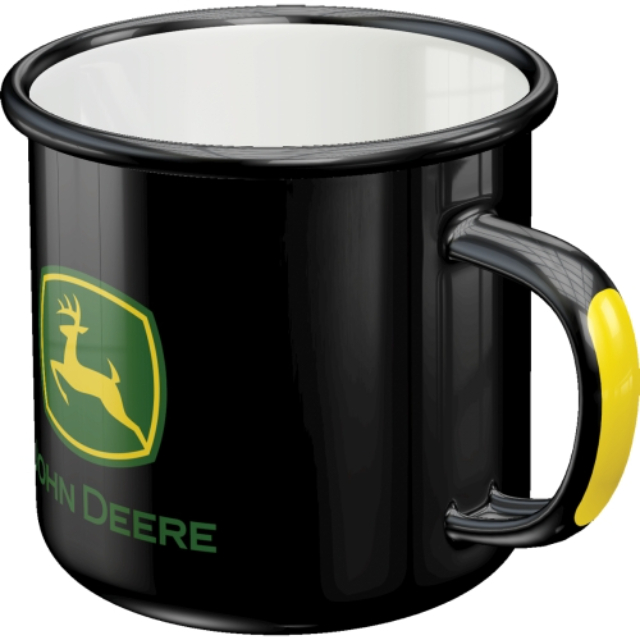 NA - Mok Emaille John Deere Logo (Uitverkocht) - Afbeelding 2
