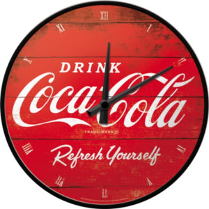 NA - Wandklok Coca Cola Refresh
