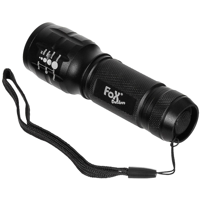 Fox Outdoor - Led Zaklamp 3 Watt - Afbeelding 2