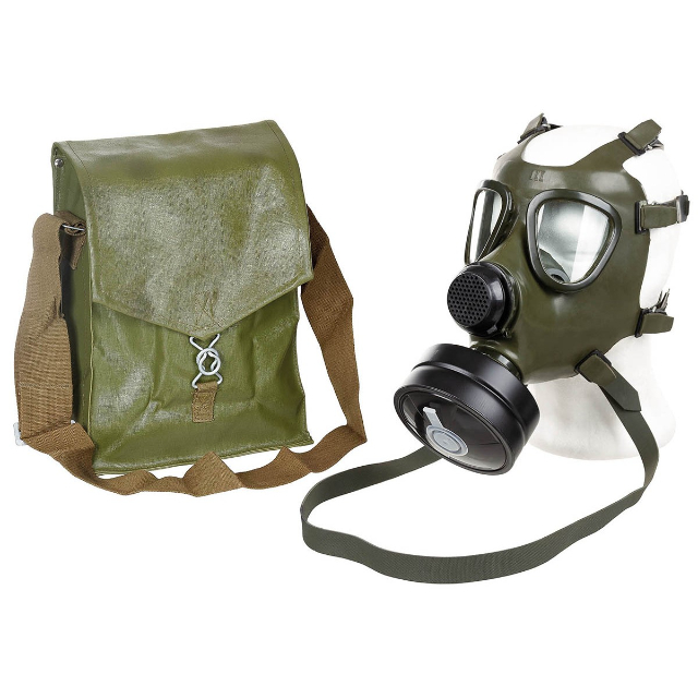 Gasmasker M-74 Roemeens In Draagtas
