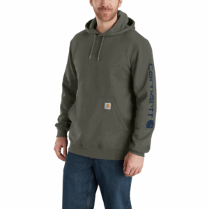 Carhartt - Logo Sleeve Hooded Sweatshirt