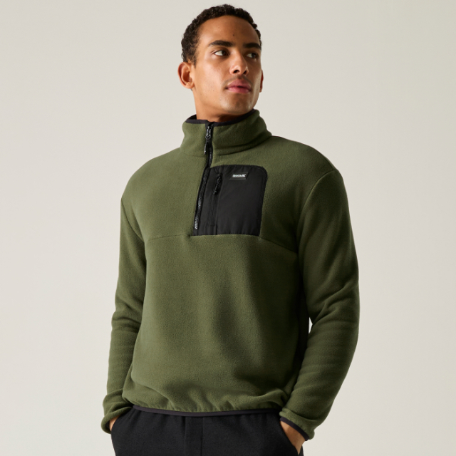 Regatta - Frankie Half Zip Fleecetrui Herenv (Verwacht September) - Afbeelding 2