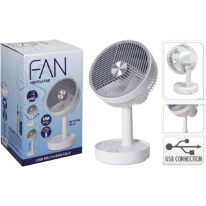 Tafel Ventilator Oplaadbaar