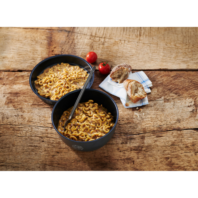 Trek´N Eat – Pasta in Champignonroomsaus met Rundvlees – American Base