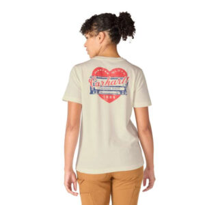Carhartt - Irvine Heritage Heart T-Shirt Dames (Maat S,XL)