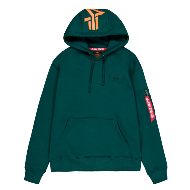 Alpha - Back Print Hoodsweater (Verwacht September)