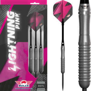 Bulls - Dartpijlen Lightning Pink 80% Tungsten