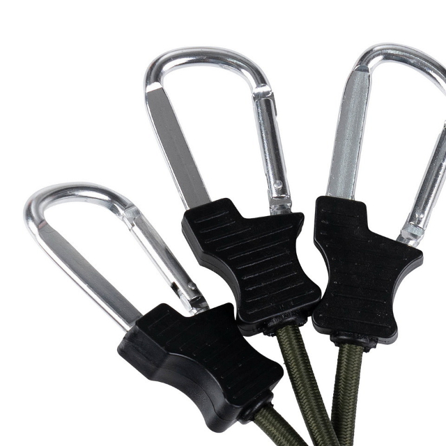 Fosco - Spanelastiek Met Karabijnhaken - Afbeelding 3