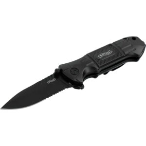 Walther - BTK Black Tac Mes Met Pouch