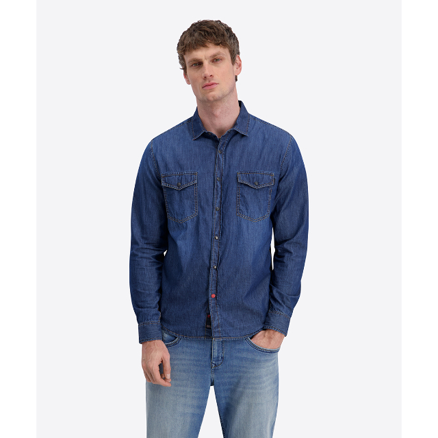 Timezone - Denim Shirt - Afbeelding 2