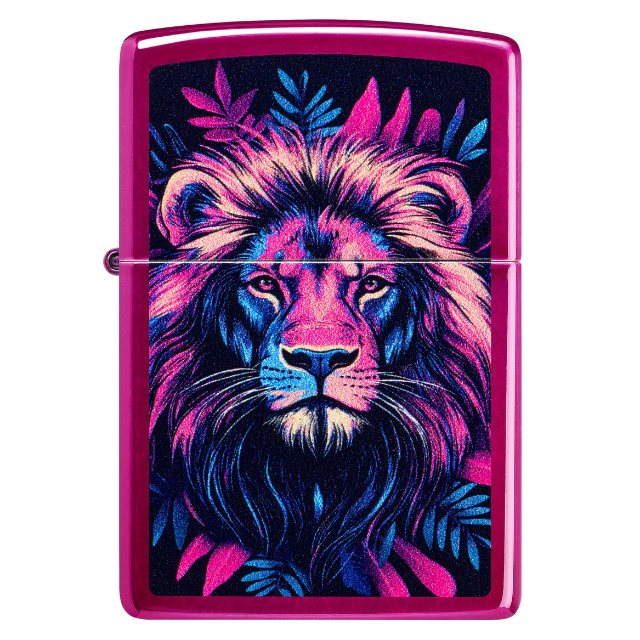 Zippo - Multicolour Lion Design