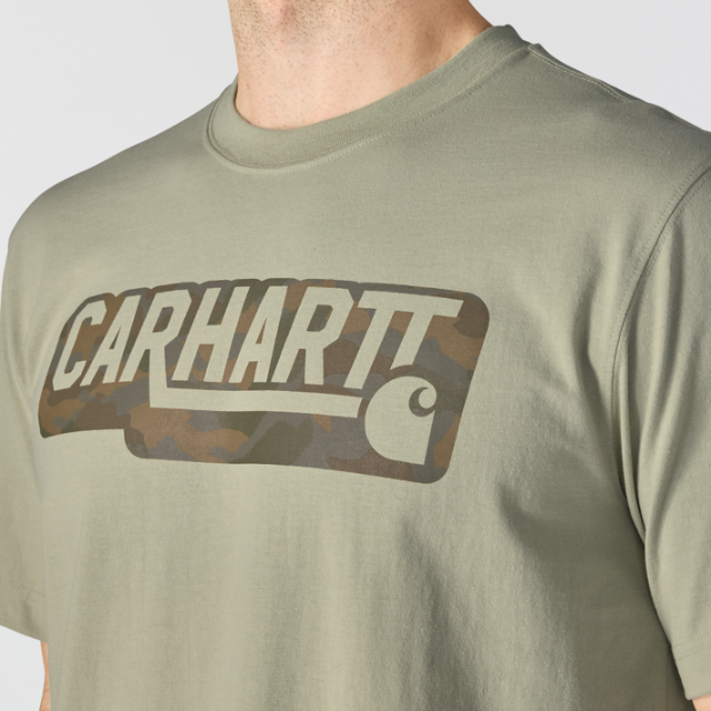 Carhartt - Irvine Camo Logo T-Shirt - Afbeelding 3