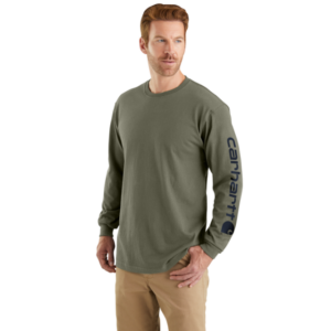 Carhartt - Dearborn LS Sleeve Logo T-Shirt